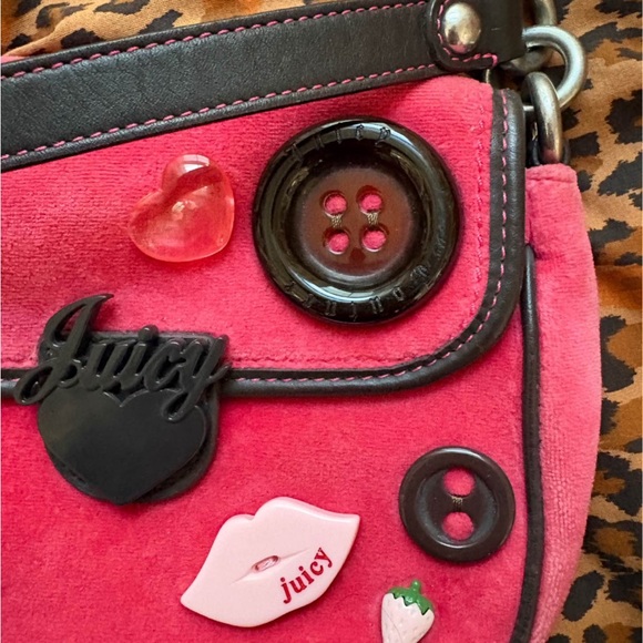 Juicy Couture Pink Embellished Shoulder Bag - Picture 2 of 2